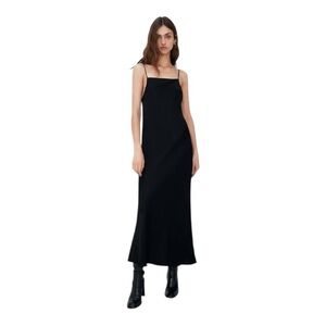 Zara Slip Dress Black Large